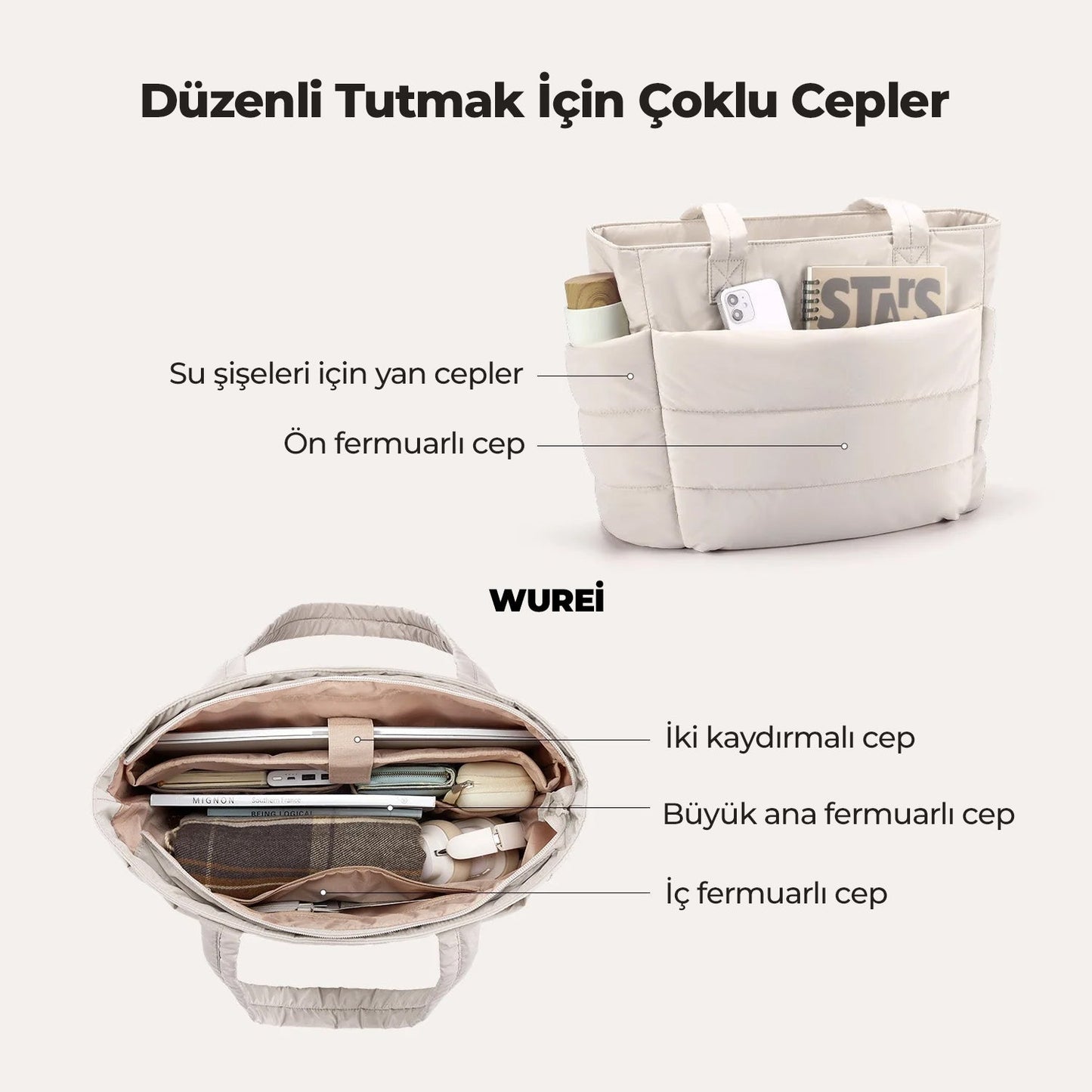 Puffy Tote Bag