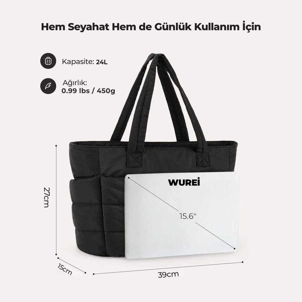 Puffy Tote Bag