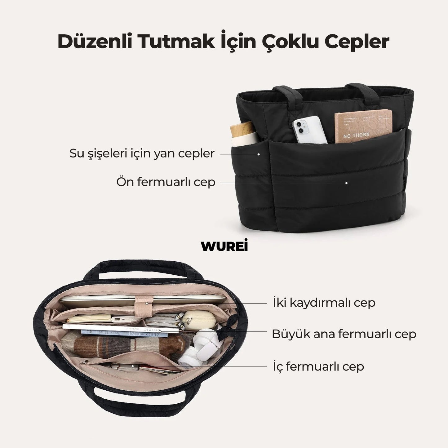 Puffy Tote Bag